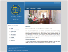 Tablet Screenshot of nevislawyers.com
